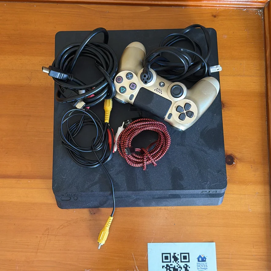 Sony PlayStation 4 Console with Controller and Cables - image 1 of 6