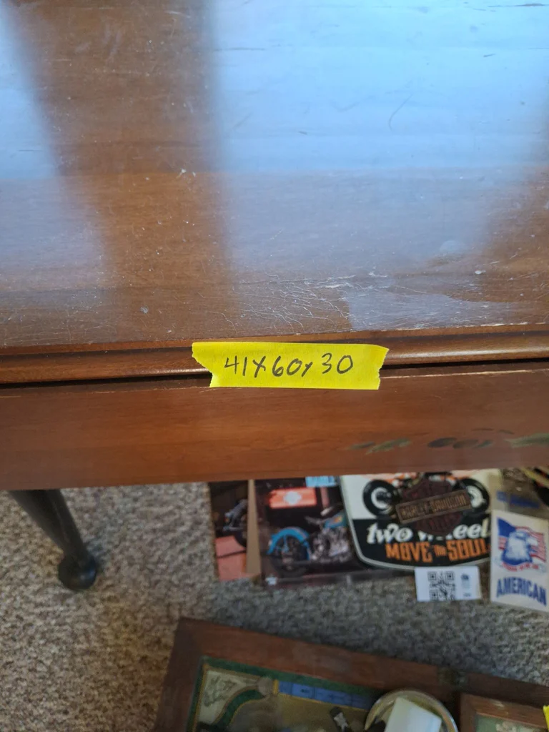 Wooden Drop-Leaf Table - image 8 of 8