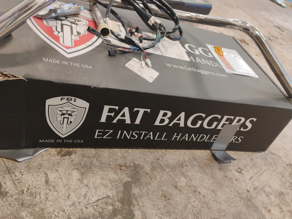 Fat Baggers EZ Install Motorcycle Handlebars Kit - image 1 of 7