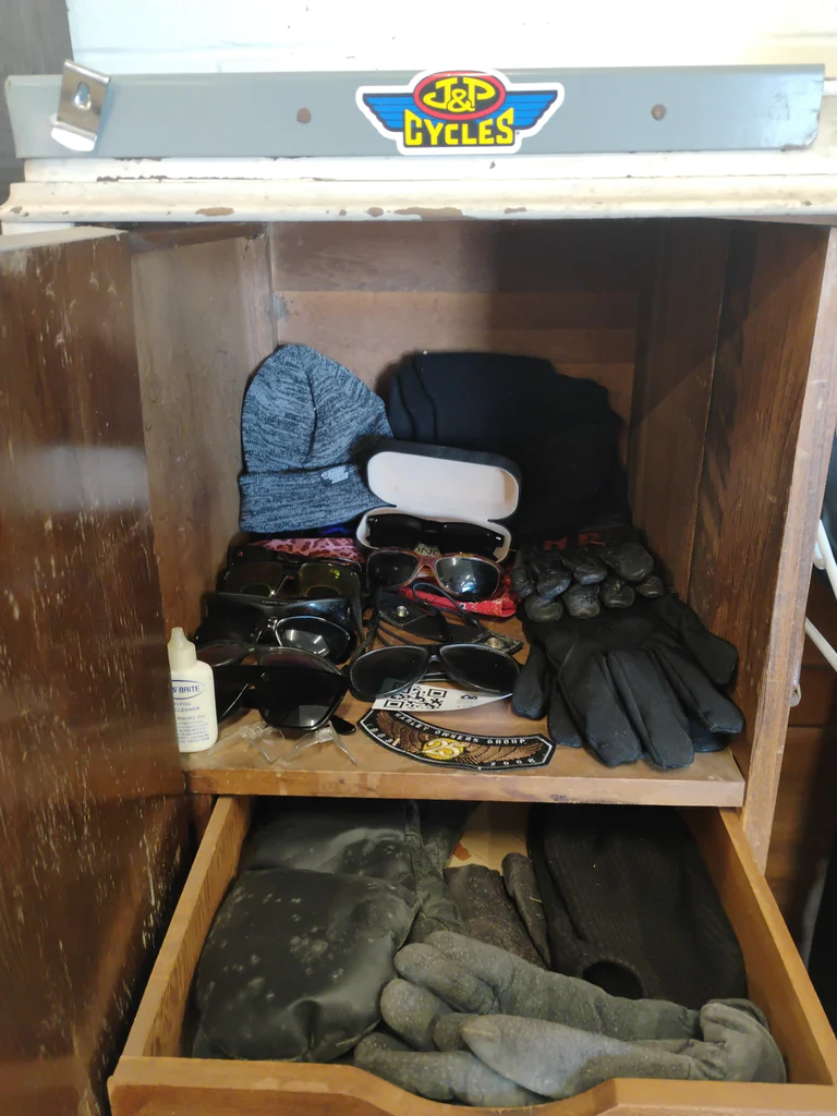 Motorcycle Accessories and Gear Assortment - image 4 of 13