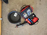 Automotive Emergency Roadside Kit with Jack and Oil Drain Pan - thumbnail 1 of 6