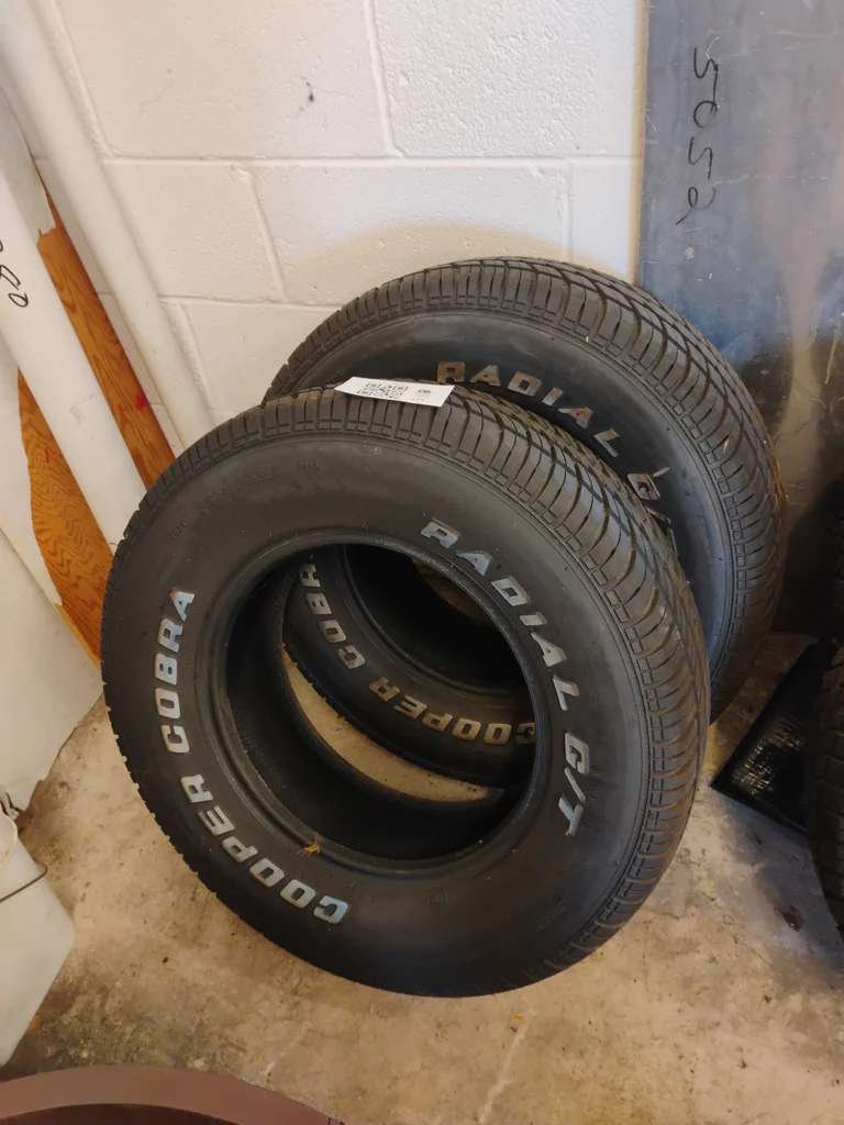 Set of Cooper Cobra Radial G/T Tires - image 1 of 6