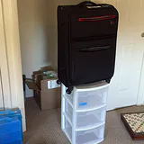 Rolling Suitcase and Storage Drawers - thumbnail 2 of 12