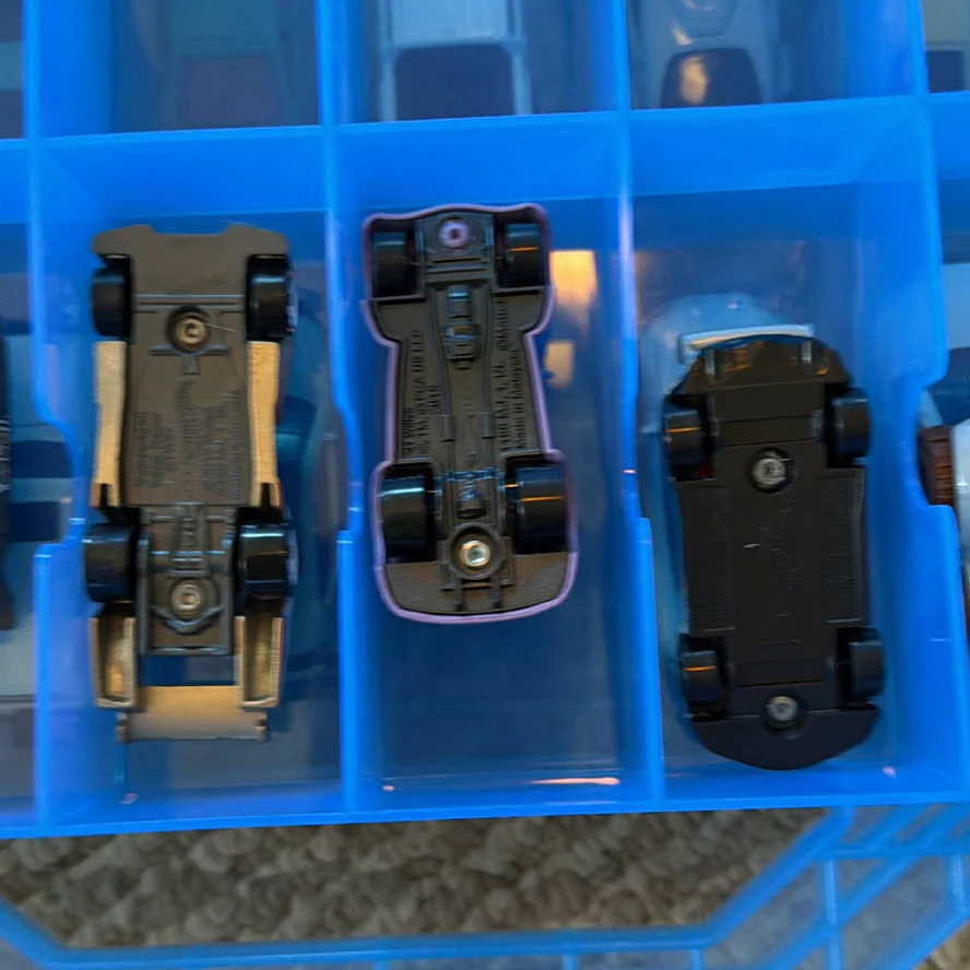 Toy Die-Cast Cars in Blue Storage Case - image 16 of 18