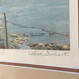 Framed Griesemer's Covered Bridge Print by Alice Gerhart - thumbnail 3 of 10