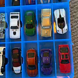 Toy Die-Cast Cars in Blue Storage Case - thumbnail 15 of 20