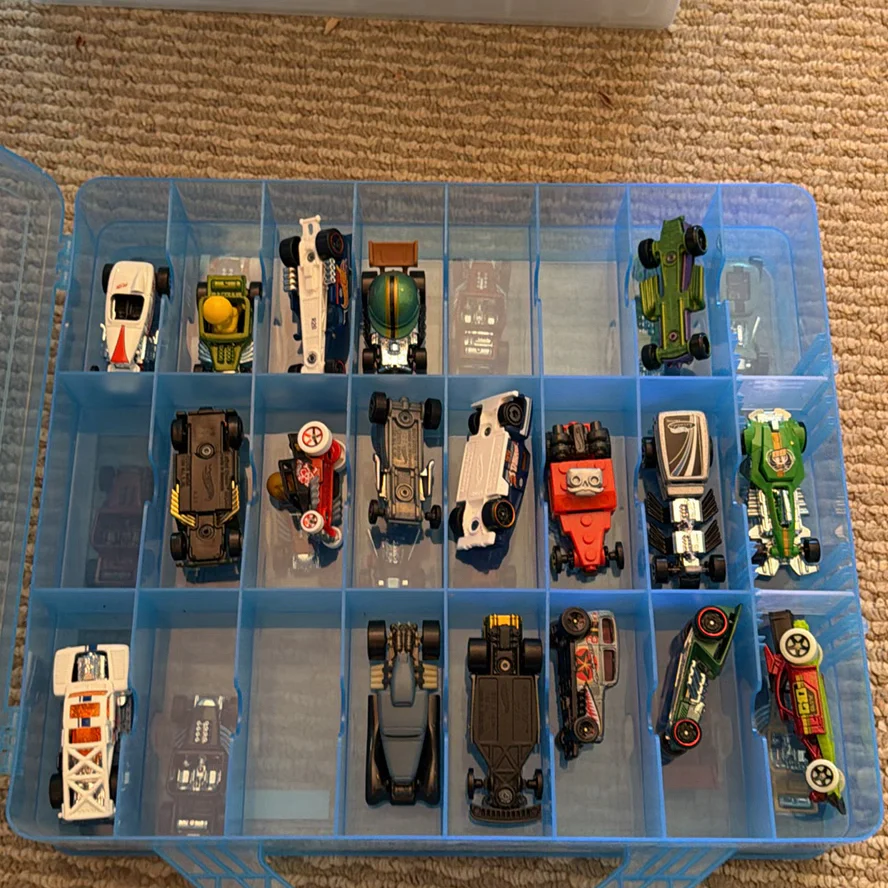 Hot Wheels Die-Cast Cars in Storage Case - image 14 of 27