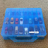 Die-Cast Toy Cars in Plastic Storage Case - thumbnail 2 of 16