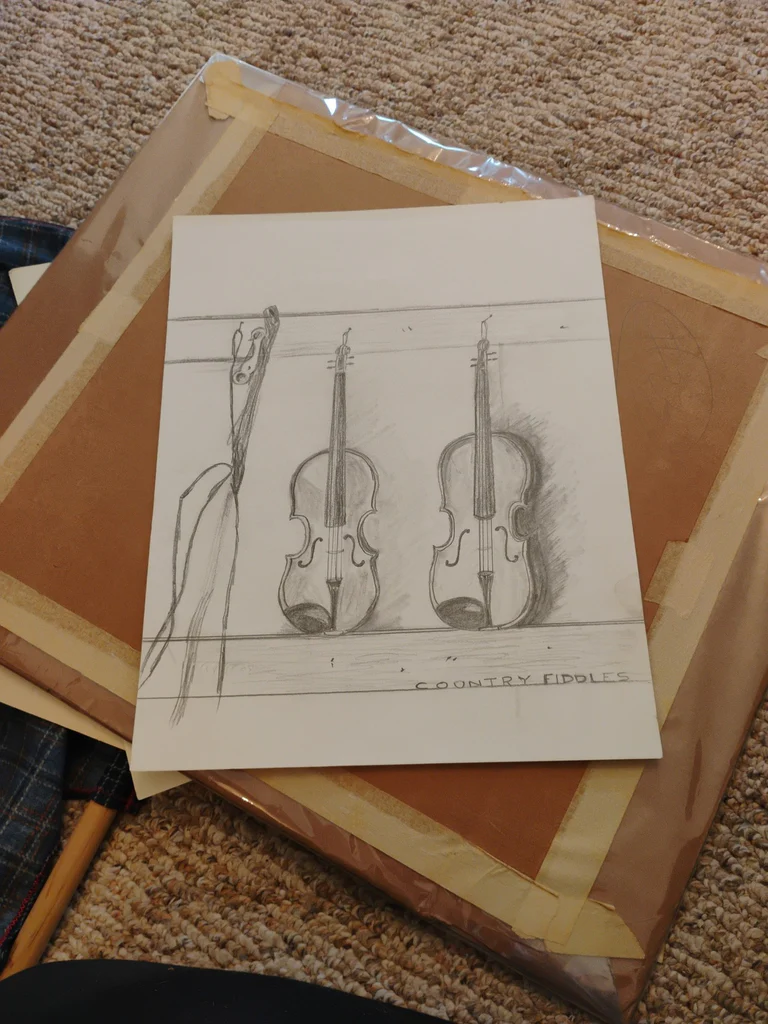 Collection of Original Artwork and Sketches - image 12 of 40