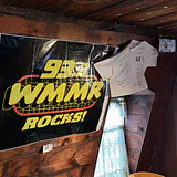 WMMR Banner, Signed WMGK T-Shirt, and BMW License Plate  - thumbnail 1 of 8
