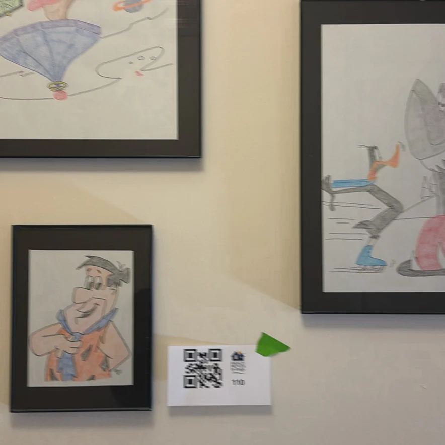 Framed Cartoon Character Drawings - image 2 of 8