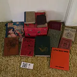 Vintage and Antique Books with Decorative Storage Box - thumbnail 1 of 8