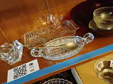 Decorative Glass Bowls, Dishes, and Pedestal Compote - thumbnail 9 of 11
