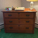 Antique Eastlake Wooden Dresser Chest - thumbnail 5 of 14