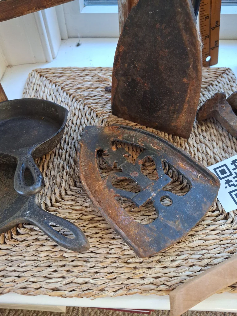 Cast Iron, Antique Kitchen and Household Tools - image 4 of 12