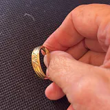 Gold Ring and Religious Pendant Necklace - thumbnail 4 of 13