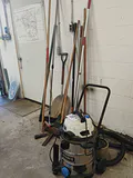 HART 8 Gallon Wet/Dry Vacuum and Assorted Yard Tools - thumbnail 1 of 7