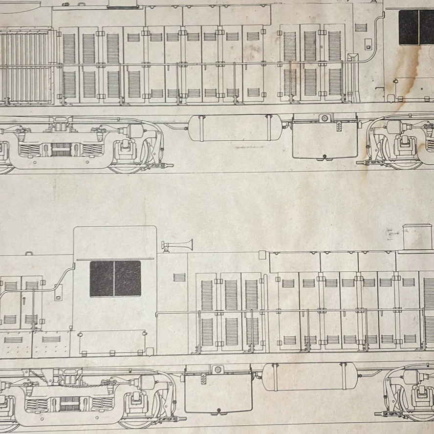 Weaver Hi-Rail RS-3 Diesel Locomotive Reading #483 - image 2 of 5