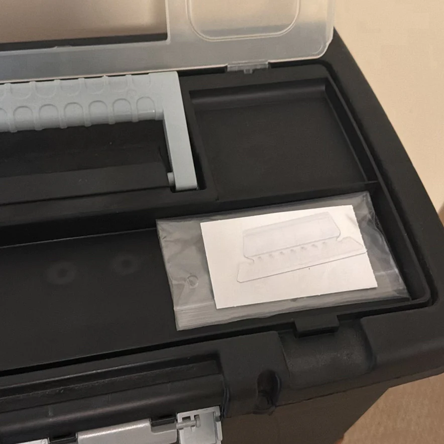 Wooden Shelving Unit and Portable File Box - image 4 of 7