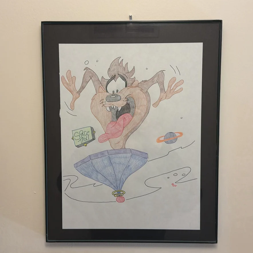 Framed Cartoon Character Drawings - image 5 of 8