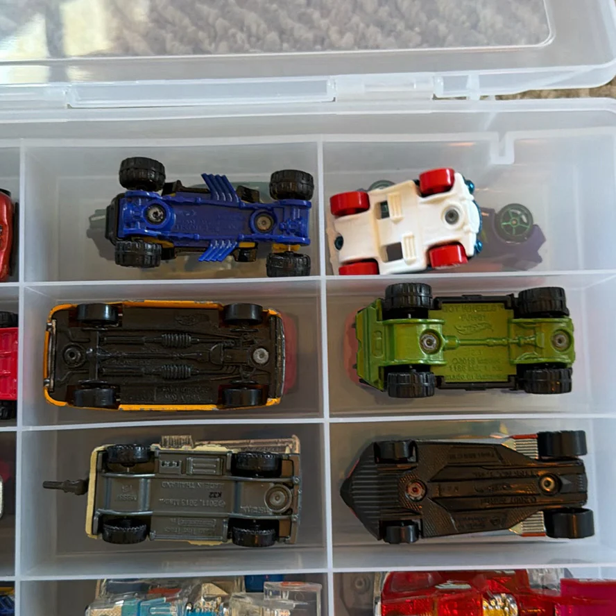 Toy Die-Cast Cars and Plastic Storage Case - image 8 of 29