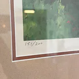 Framed Griesemer's Covered Bridge Print by Alice Gerhart - thumbnail 9 of 10