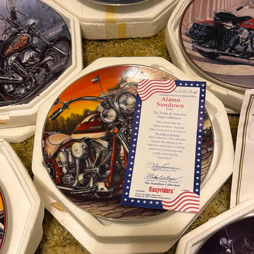 Collectible Motorcycle Plates - image 11 of 17