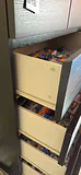 Black Five-Drawer Storage Dresser - thumbnail 5 of 6