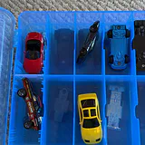 Die-Cast Toy Cars in Blue Storage Case - thumbnail 4 of 18