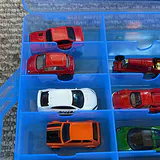 Die-Cast Toy Cars in Blue Storage Case - thumbnail 37 of 45