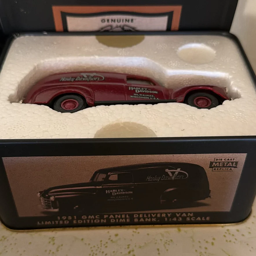 Harley-Davidson Limited Edition Die-Cast Vehicle Dime Banks - image 6 of 8