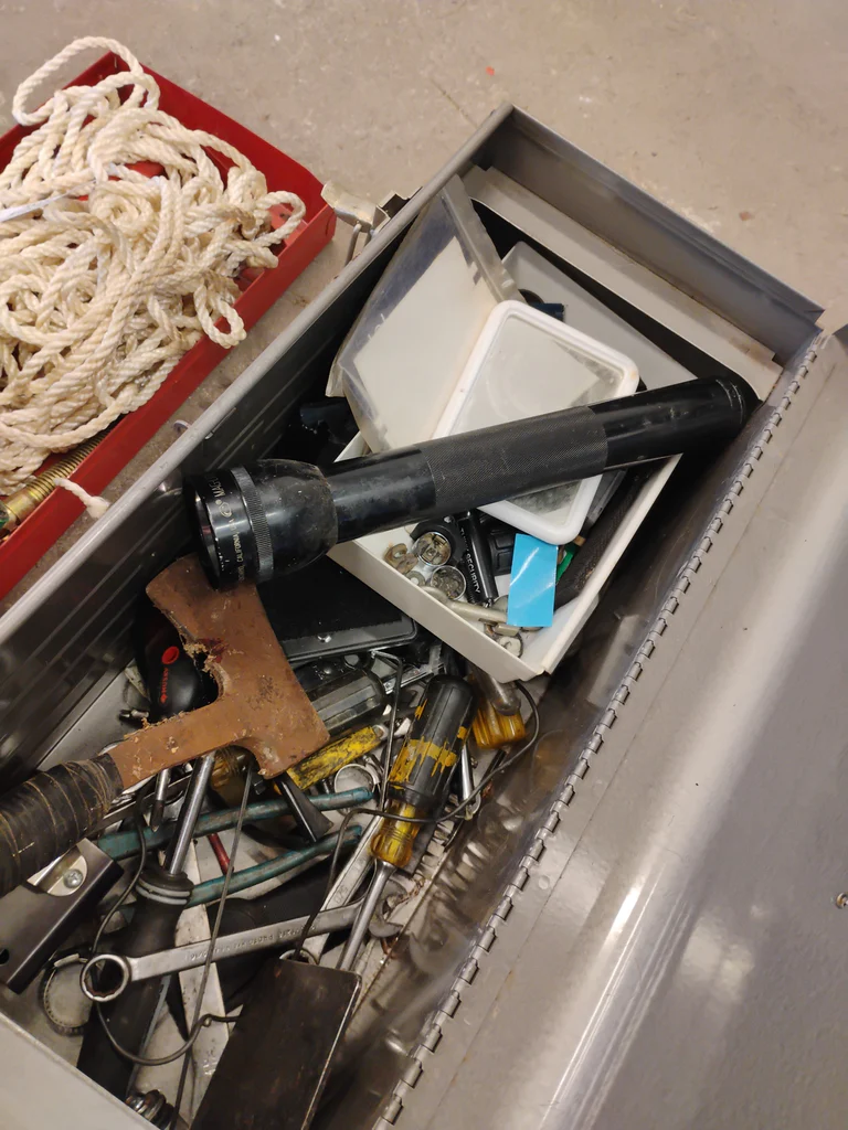 Craftsman Toolbox with Tools and Hardware - image 7 of 9