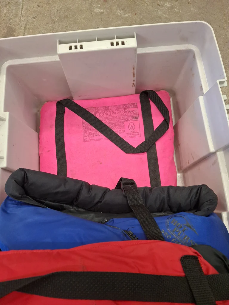 Life Jackets and Boating Safety Gear Assortment - image 4 of 10