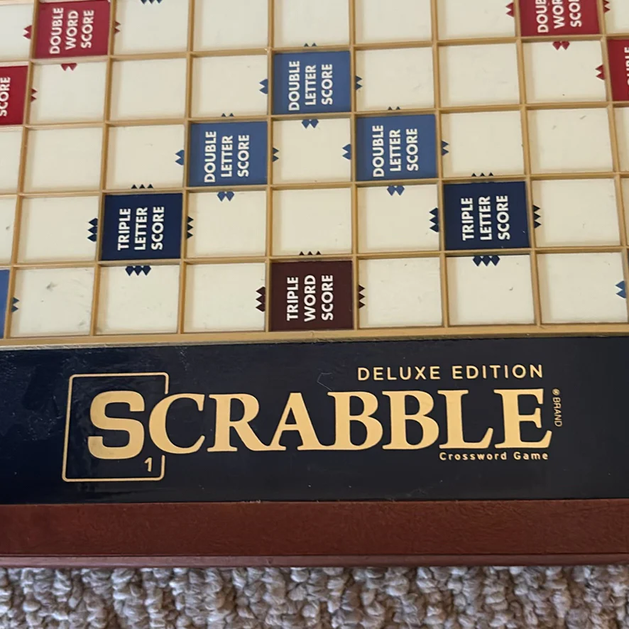 Scrabble Deluxe Edition Crossword Game - image 6 of 6