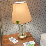 Two Glass Table Lamps - thumbnail 1 of 11