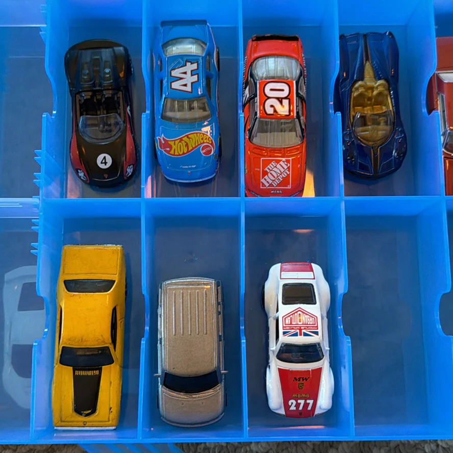 Plastic Storage Case with Die-Cast Toy Cars - image 15 of 22