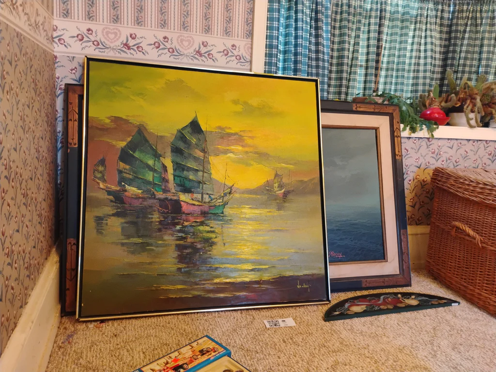 Framed Seascape Paintings and Decorative Wall Plaques - image 1 of 12
