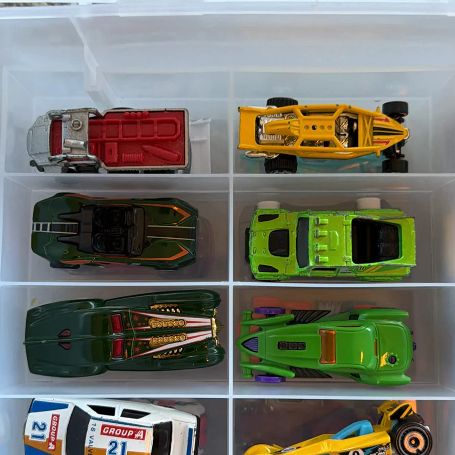Die-Cast Toy Cars in Plastic Storage Case - image 10 of 26