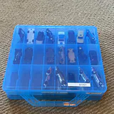Toy Die-Cast Cars in Blue Storage Case - thumbnail 2 of 20
