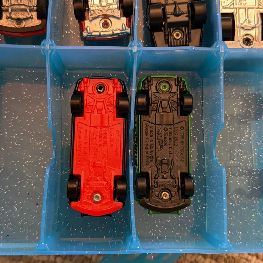 Toy Dodge Die-Cast Cars in Storage Case - image 11 of 22