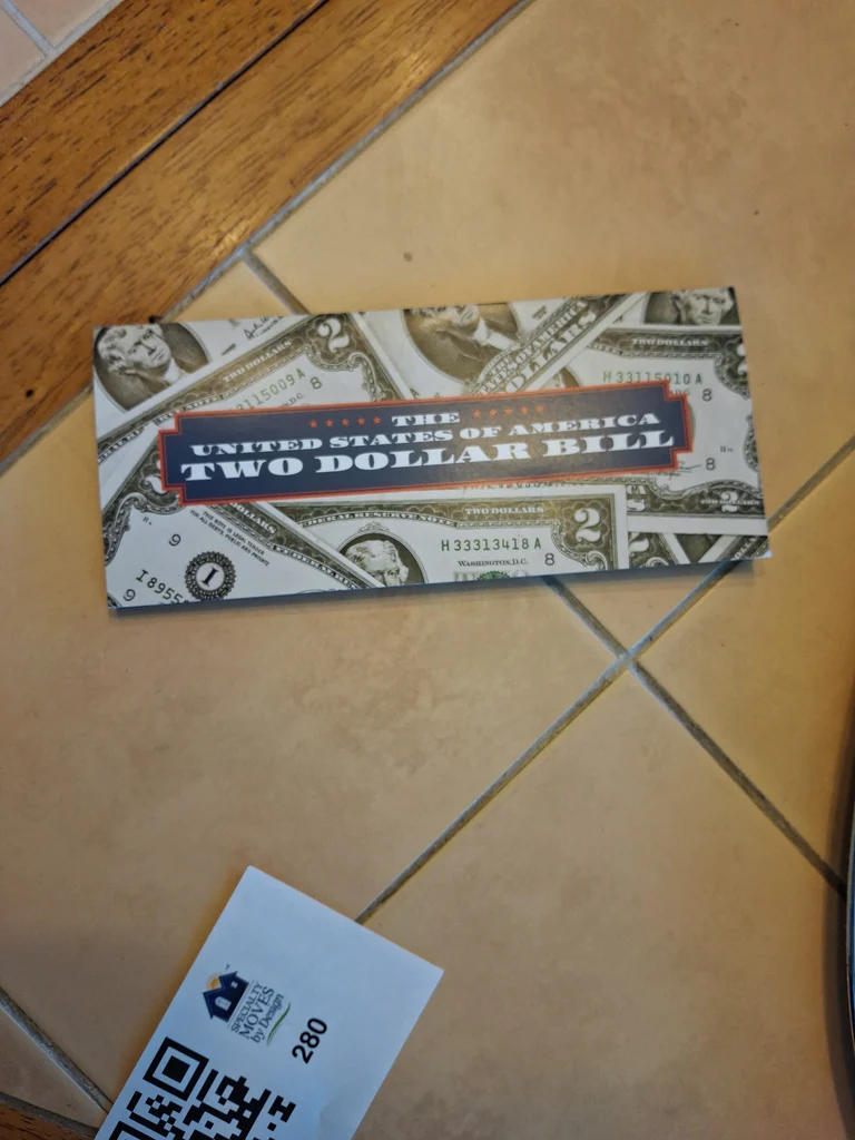 Commemorative Two Dollar Bill  - image 3 of 6