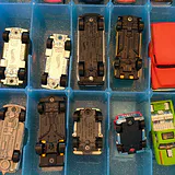 Collection of Die-Cast Chevy Toy Trucks and Cars in Storage Case - thumbnail 18 of 24