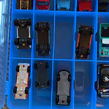 Die-Cast Toy Cars in Blue Storage Case - thumbnail 12 of 18