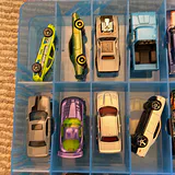 Die-Cast Toy Cars in Plastic Storage Case - thumbnail 11 of 16