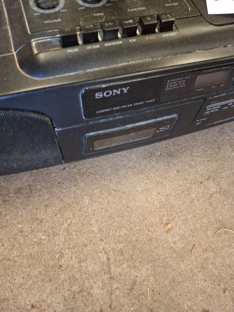 Sony Radio Cassette-Corder and Fujifilm Digital Camera - image 3 of 8