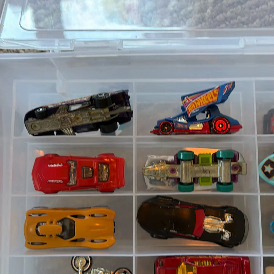 Toy Cars and Plastic Storage Case - image 12 of 24