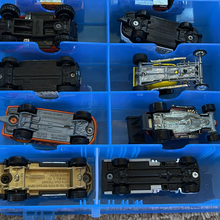 Die-Cast Toy Cars in Blue Storage Case - image 26 of 45