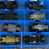 Die-Cast Toy Cars in Blue Storage Case - thumbnail 26 of 45