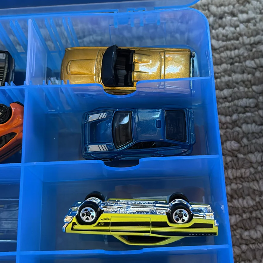 Die-Cast Toy Cars in Blue Storage Case - image 7 of 45