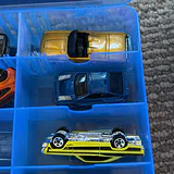 Die-Cast Toy Cars in Blue Storage Case - thumbnail 7 of 45